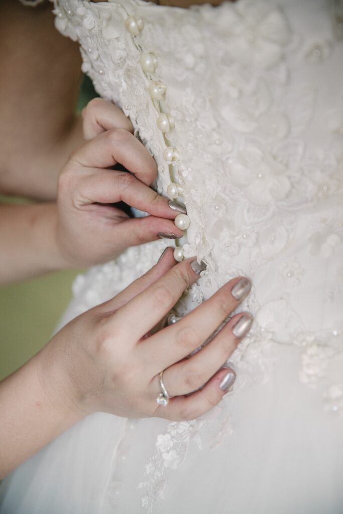 What Actually Happens During Wedding Dress Alterations?